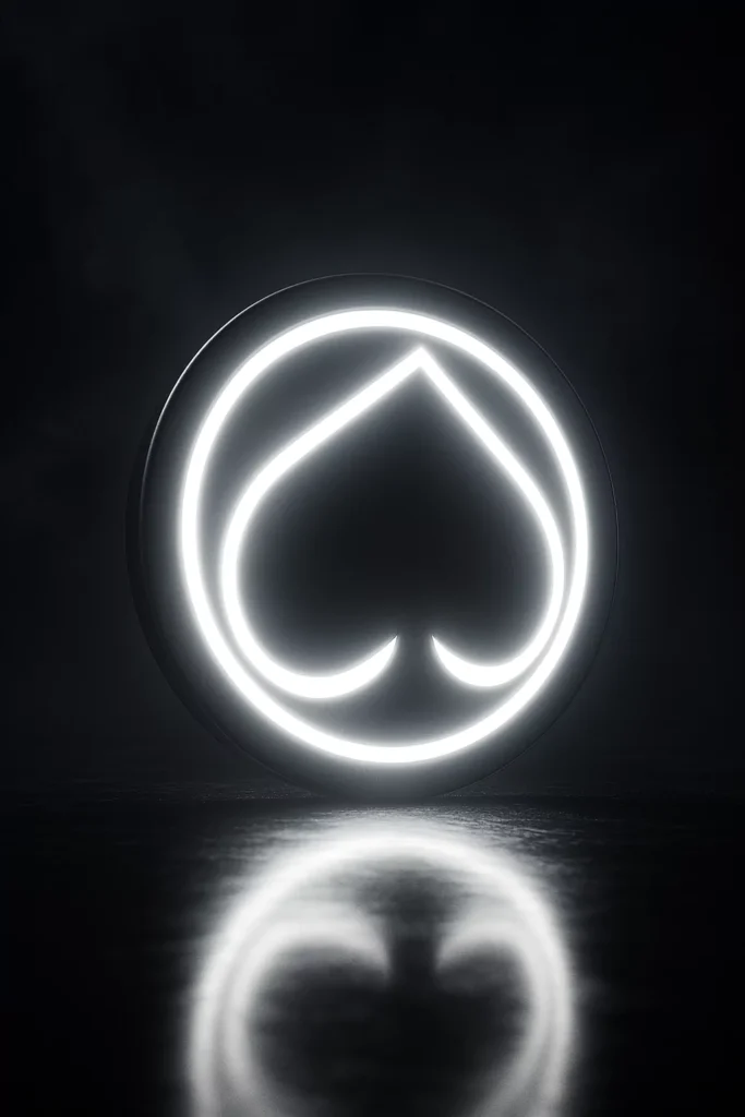 Ässät neon logo