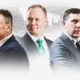 Kauden 2024-2025 kolme parasta valmentajaa. Kuva: Liiga.fi