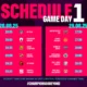 chl 2025-2026 otteluohjelma Game Day 1