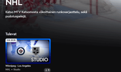 nhl ottelut mtvkatsomo 2025-2026