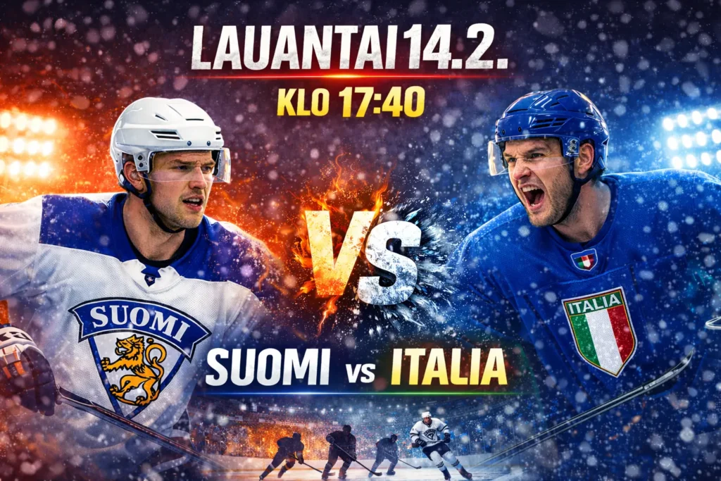 suomi italia leijonat olympialaiset 2026 smliigacom